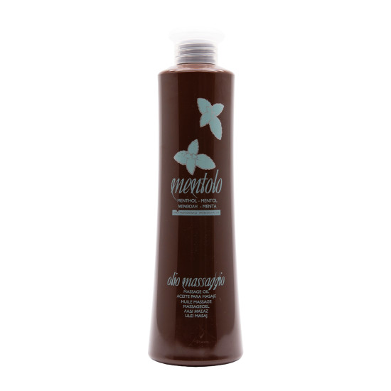Massageolie MENTOLO 500ml (verfrissend en revitaliserend) 