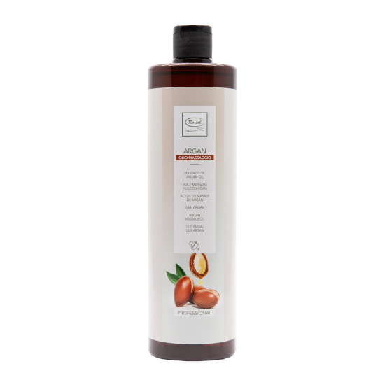 Massageolie ARGAN 500ml (Voedend, Voor Delicate Huid)
