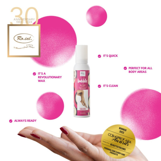 Bubble Wax RETAIL voor droge huid SHEA BUTTER 150ml