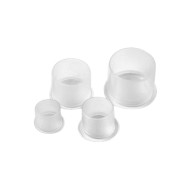 Inkt Cups met basis - 10 mm 100 stuks/pakket