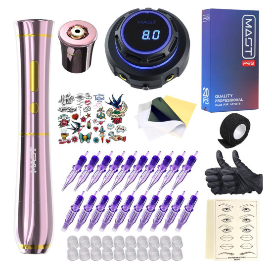 Wireless PMU Machine Mast P40 BLACK SET-stroke: 2,5mm