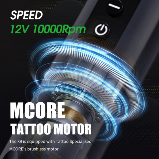 Draadloze PMU Machine X9 BLACK KIT - slag: 3,5mm
