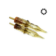 5P Round Shader 0.35mm - Long Taper - Needlemodules 20 stuks/doos