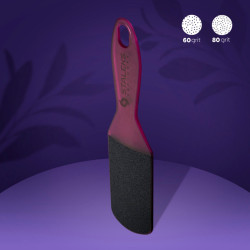 Plastic Voetvijl PURPLE 60/80 grit