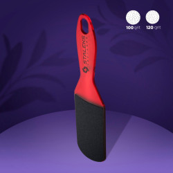 Plastic Foot File RED 80/120 grit Plastic Foot File RED 80/120 grit