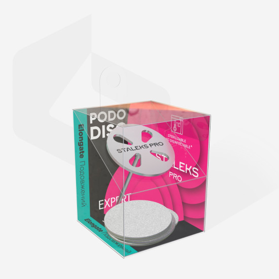 Pododisc Set Long LARGE With 5pcs 180grit PodoPads
