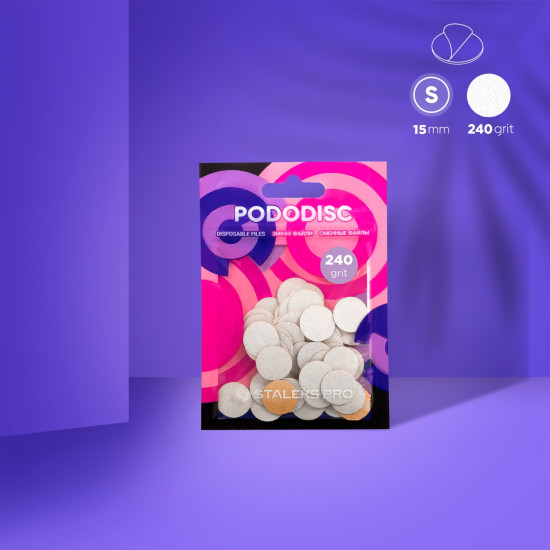 Pododisc Podopads SMALL 240grit 50pcs