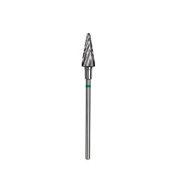 Carbide Bit Cone COARSE diameter 6 mm / working part 14 mm Carbide Bit Cone COARSE diameter 6 mm / working part 14 mm