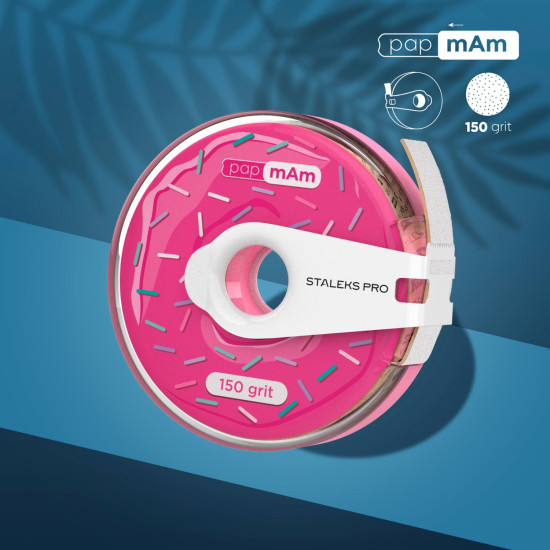Pap mAm Disposable Straight File Sleeve Bobbin 150 grit