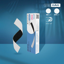 Pap mAm Disposable Straight File Sleeve 180/240 grit 50pcs Pap mAm Disposable Straight File Sleeve 180/240 grit 50pcs