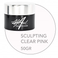 Fiber Power Gel SCULPTING CLEAR PINK 50gr