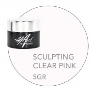 Fiber Power Gel SCULPTING CLEAR PINK  5gr