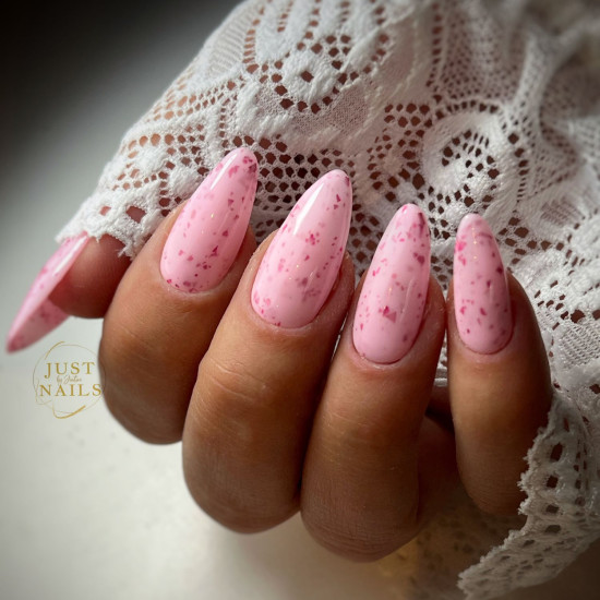 Rubber Base & Build - BIAB - Dazzling LOOK ON THE PINK SIDE 7.5ml (Pink Is An Attitude) 