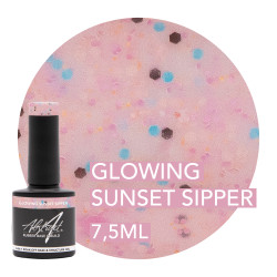 Rubber Base & Build - 3-In-1 BIAB - GLOWING SUNSET SIPPER 7.5ml (Summer Vibes)  Rubber Base & Build - 3-In-1 BIAB - GLOWING SUNSET SIPPER 7.5ml (Summer Vibes)