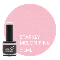 Rubber Base & Build - 3-In-1 BIAB - SPARKLY MELON PINK 7.5ml (Sparkly) Rubber Base & Build - 3-In-1 BIAB - SPARKLY MELON PINK 7.5ml (Sparkly)