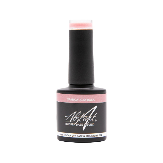Rubber Base & Build - 3-In-1 BIAB - SPARKLY ALTA ROSA 7.5ml (Sparkly) 