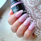 Rubber Base & Build - BIAB - SPARKLY BALLERINA PINK 7.5ml (Sparkly)