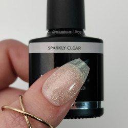 Rubber Base & Build - 3-In-1 BIAB - SPARKLY CLEAR 7.5ml (Sparkly)  Rubber Base & Build - 3-In-1 BIAB - SPARKLY CLEAR 7.5ml (Sparkly)