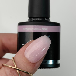 Rubber Base & Build - 3-In-1 BIAB - SPARKLY SHELL PINK 7.5ml (Sparkly) Rubber Base & Build - 3-In-1 BIAB - SPARKLY SHELL PINK 7.5ml (Sparkly)