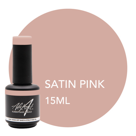 Rubber Base & Build - 3-In-1 BIAB - SATIN PINK 15ml
