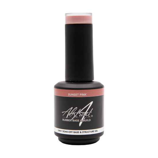 Rubber Base & Build - 3-In-1 BIAB - SUNSET PINK 15ml 
