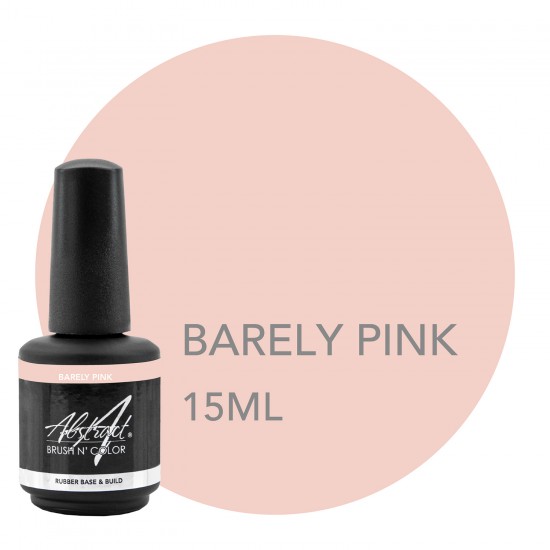 Rubber Base & Build BARELY PINK 15ml