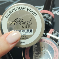 S-Gel - BUILDER GEL - BABYBOOM WHITE 30ml (Pot)  S-Gel - BUILDER GEL - BABYBOOM WHITE 30ml (Pot)