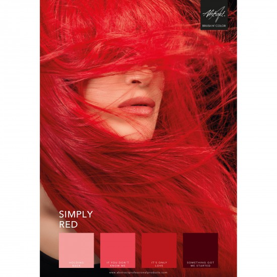 Poster A3 SIMPLY RED Collection 