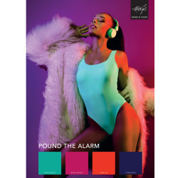 Poster A3 POUND THE ALARM  Poster A3 POUND THE ALARM