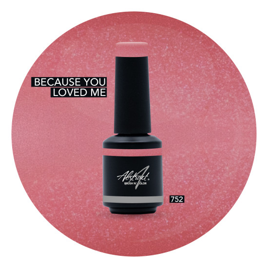 Brush N' Color BECAUSE YOU LOVED ME 10ml (The Power Of Love) LAUNCH 28.01.2026