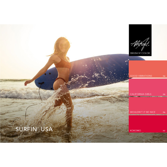 Brush N' Color Collection SURFIN' USA 4 x 10ml LAUNCH 07.05.2026