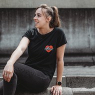 T-Shirt Abstract Heart LARGE