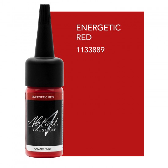 One Stroke Nail Art Paint ENERGETIC RED 14ml