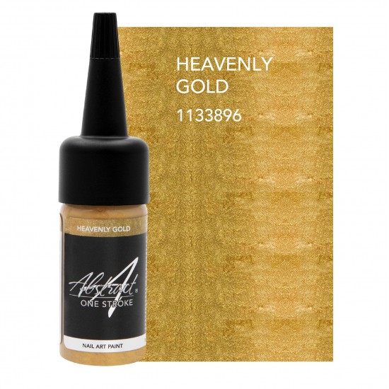 One Stroke Nail Art Paint HEAVENLY GOLD 14ml