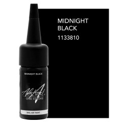 One Stroke Nail Art Paint MIDNIGHT BLACK 14ml One Stroke Nail Art Paint MIDNIGHT BLACK 14ml