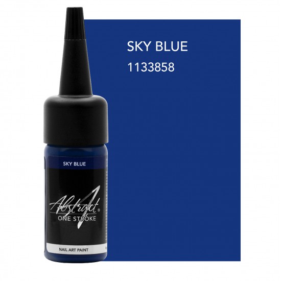 One Stroke Nail Art Paint SKY BLUE 14ml