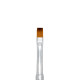 Gel Brush Flat #8 Blue Crystals Handle | 150560