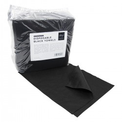 Disposable Salon Towels BLACK (40x80cm) 50pcs Disposable Salon Towels BLACK (40x80cm) 50pcs