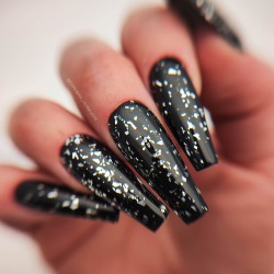 Shield & Sparkle DAZZLING STERLING 7.5ml (No WIpe Top Gel)  Shield & Sparkle DAZZLING STERLING 7.5ml (No WIpe Top Gel)