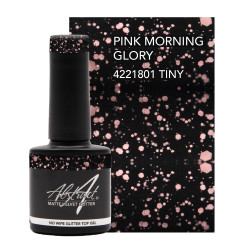 Matte Velvet (No Wipe Glitter Top Gel) PINK MORNING GLORY 7.5ml Matte Velvet (No Wipe Glitter Top Gel) PINK MORNING GLORY 7.5ml