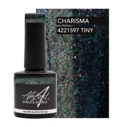 Shield & Sparkle CHARISMA 7.5ml (No Wipe Glitter Top gel) Shield & Sparkle CHARISMA 7.5ml (No Wipe Glitter Top gel)