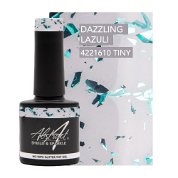 Shield & Sparkle DAZZLING LAZULI 7.5ml (No Wipe Glitter Top Gel)  Shield & Sparkle DAZZLING LAZULI 7.5ml (No Wipe Glitter Top Gel)