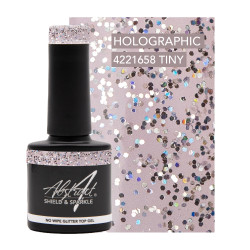 Shield & Sparkle HOLOGRAPHIC 7.5ml (No Wipe Glitter Top Gel)  Shield & Sparkle HOLOGRAPHIC 7.5ml (No Wipe Glitter Top Gel)