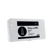 Fancy Coffin Tips CLEAR  550pcs/box