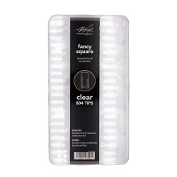Fancy Square CLEAR Tips (504 stuks/doos) Fancy Square CLEAR Tips (504 stuks/doos)