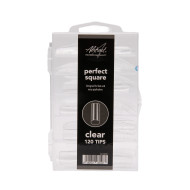 Perfect Square CLEAR Tips (120pcs/box)