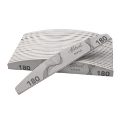 180 grit Halfmoon File REFINE (25pcs/pack) 180 grit Halfmoon File REFINE (25pcs/pack)