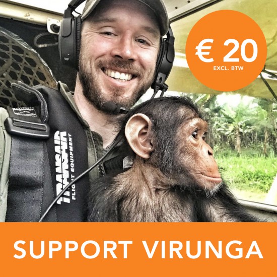 Donatie: Steun Virunga AIRWING € 20