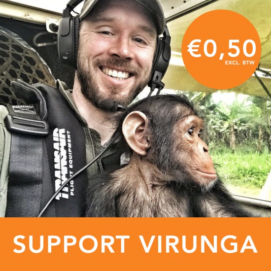 Donatie: Steun Virunga AIRWING € 0.50