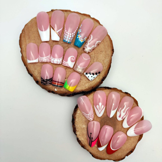 Nail Art Workshop French With A Twist